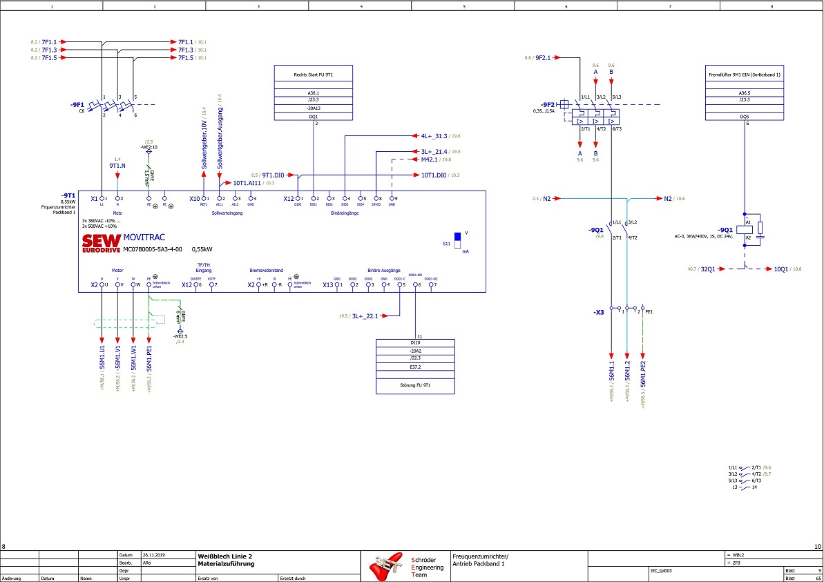 Schaltplanerstellung mit EPLAN von Spezialisten